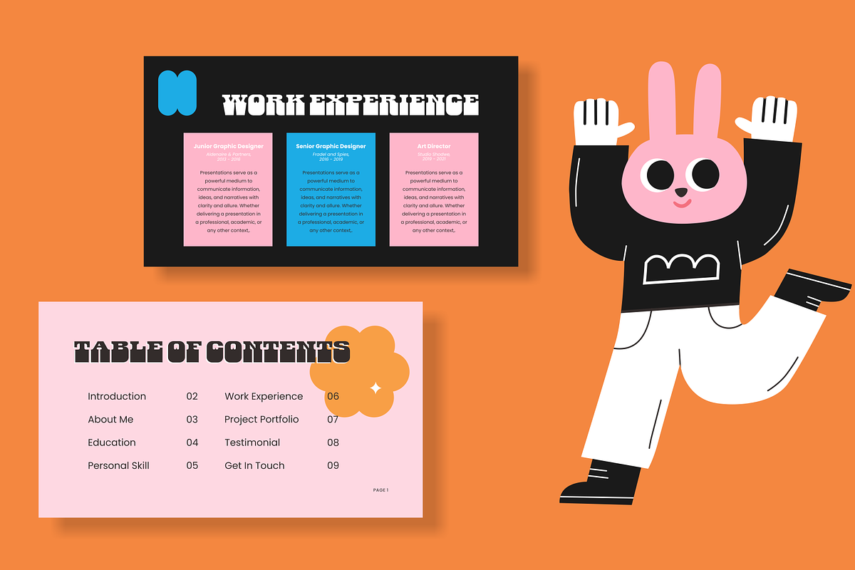 Creative Portfolio Presentation Vol., a Presentation Template by AM studio (Photo 5 of 6)