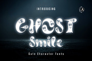 Ghost Smile - Cute Font, a Handwritten Font by Attractype (Thumbnail 1 of 6)