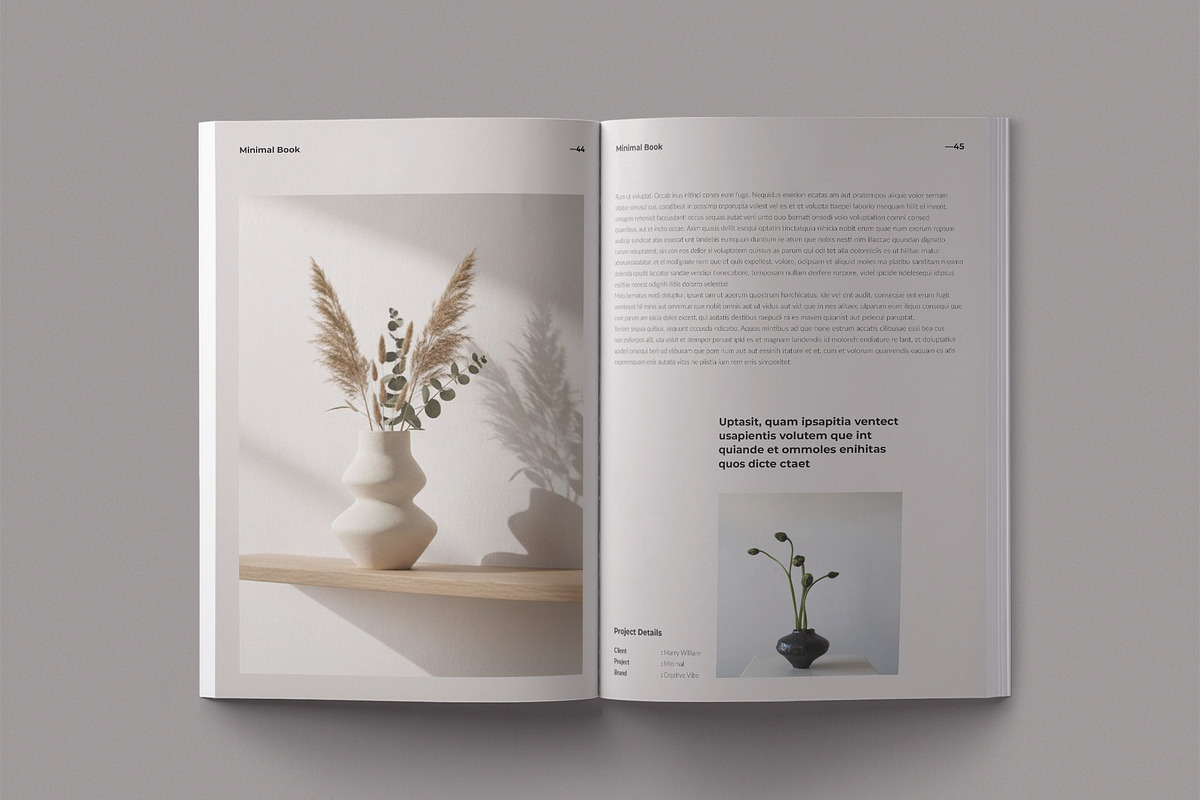 Minimal Editorial Book Layout -Canva, a Magazine Template by TemplateFolio-Shop (Photo 18 of 24)