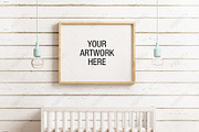 Frame Mockup Nursery Theme, a Print Template by positvtplus (Thumbnail 2 of 2)