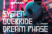 Quantum Sector Cyberpunk Techno Font, a Font by PutraCetol Studio (Thumbnail 4 of 5)