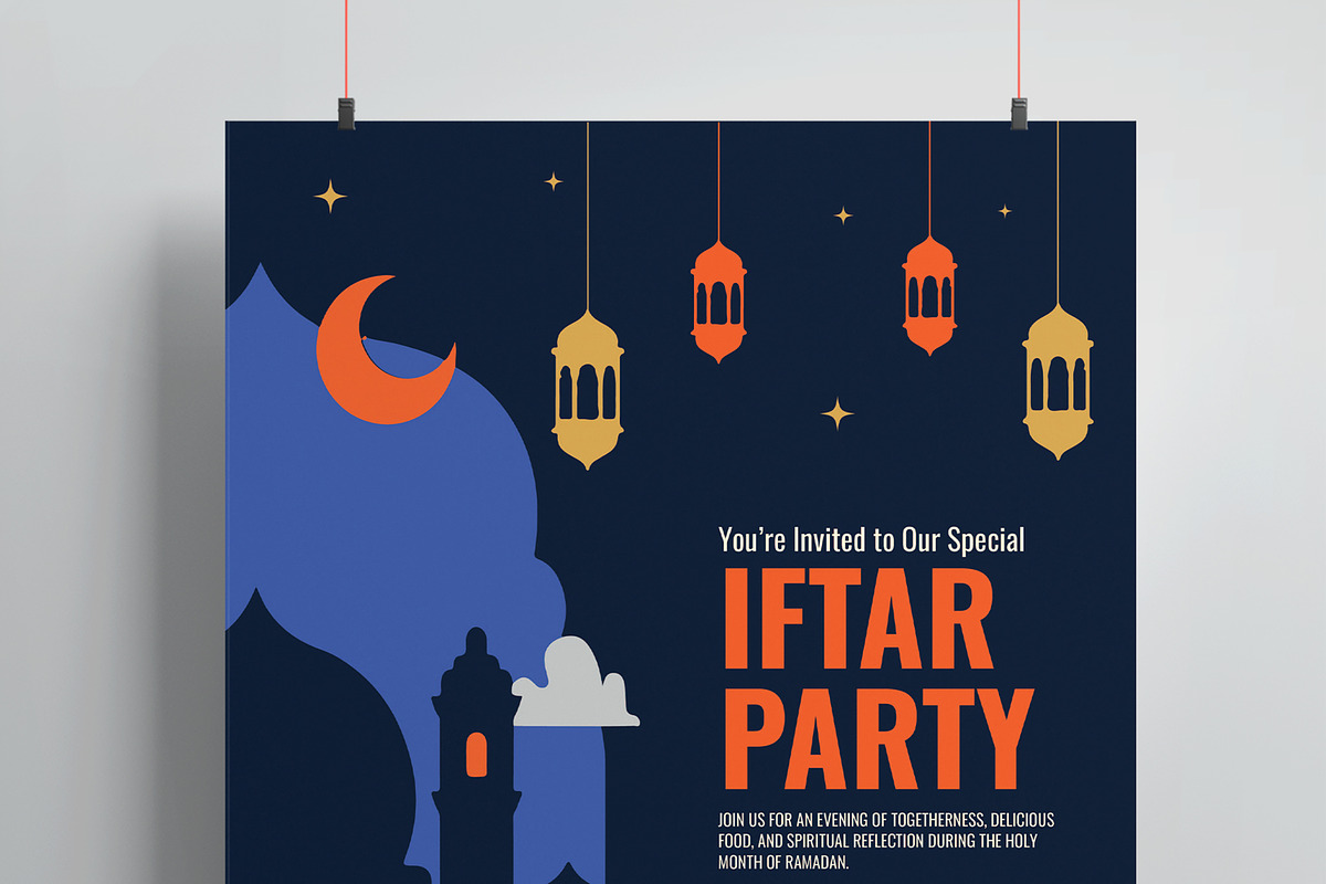 Ifter Flyer Template, a Print Template by MightyDesign (Photo 2 of 8)