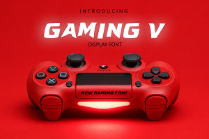 Gaming V Bold Gaming Display Font