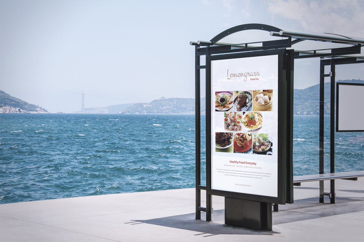 Food Menu Display Poster, a Flyer Template by Giant Design