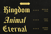 CS Kalena – Blackletter Font, a Blackletter Font by Craft Supply Co. (Thumbnail 2 of 8)