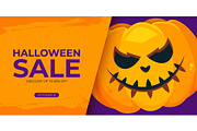 Halloween Sale Graphics Set, a Seasonal Illustration by Finevector (Thumbnail 2 of 6)
