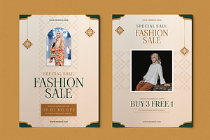 Bayan - Muslim Fashion Sale Flyer