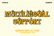 Geumeon | Groovy Display, a Serif Font by Pentagonistudio (Thumbnail 10 of 10)
