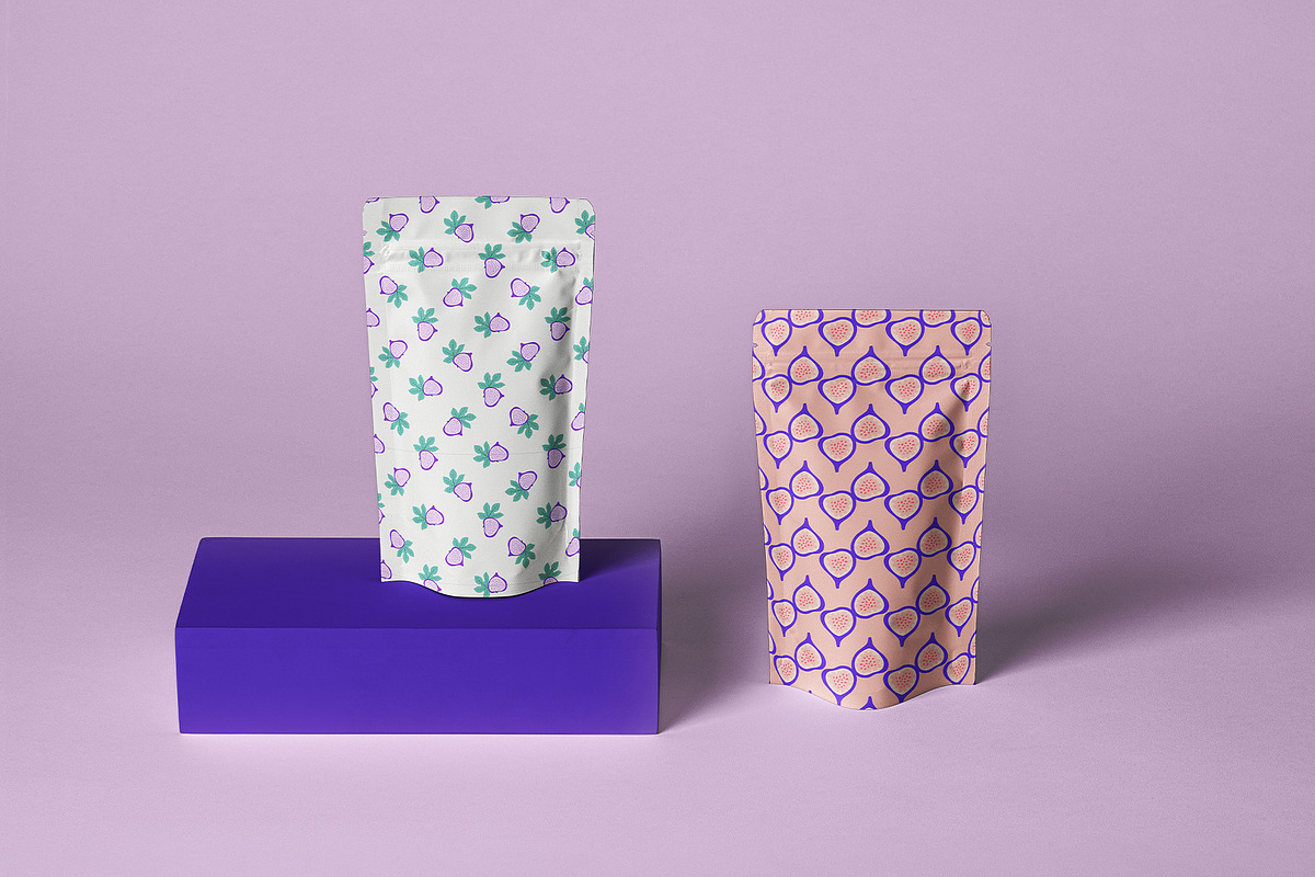 Figs pattern collection, a Pattern Graphic by Yamurchik (Photo 5 of 13)