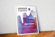 Certificate Word | PSD | AI, a Stationery Template by Curve Design (Thumbnail 2 of 3)