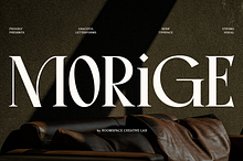 Morige - Elegant Serif Display