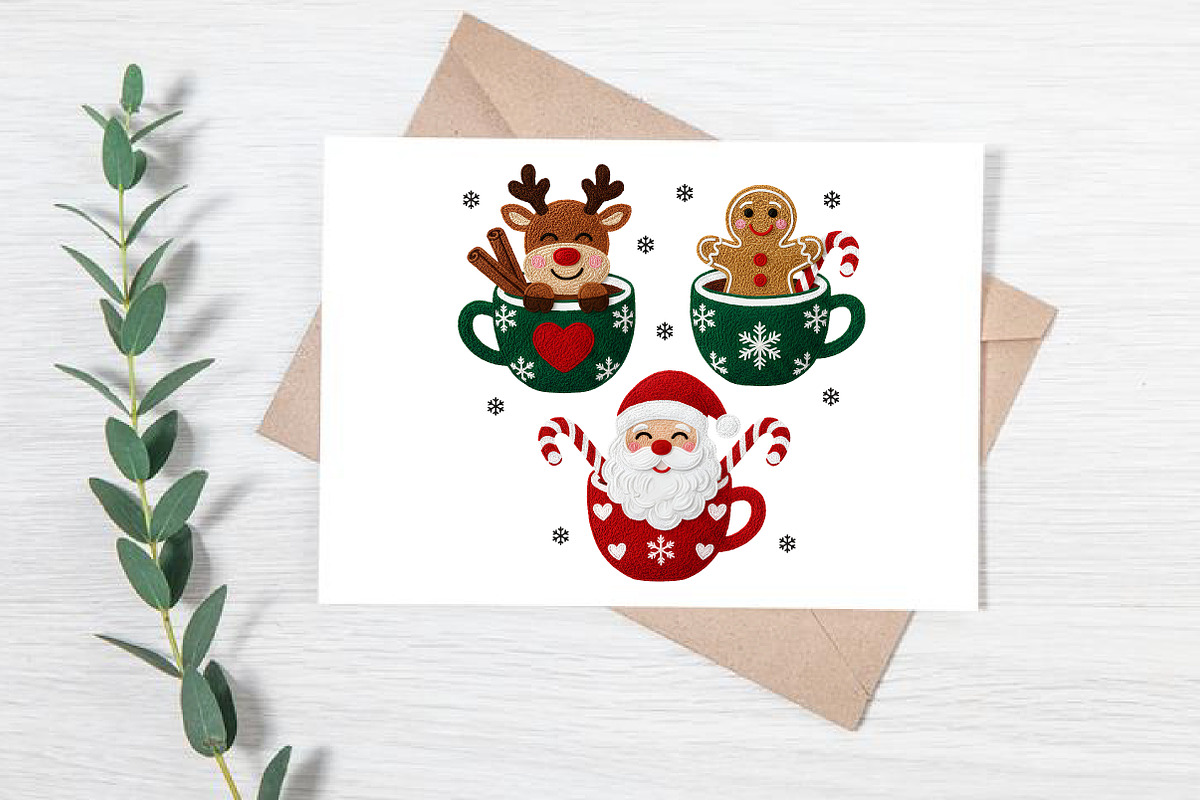 Christmas Mugs Png, an Illustration by Canvas Craft (Photo 5 of 6)