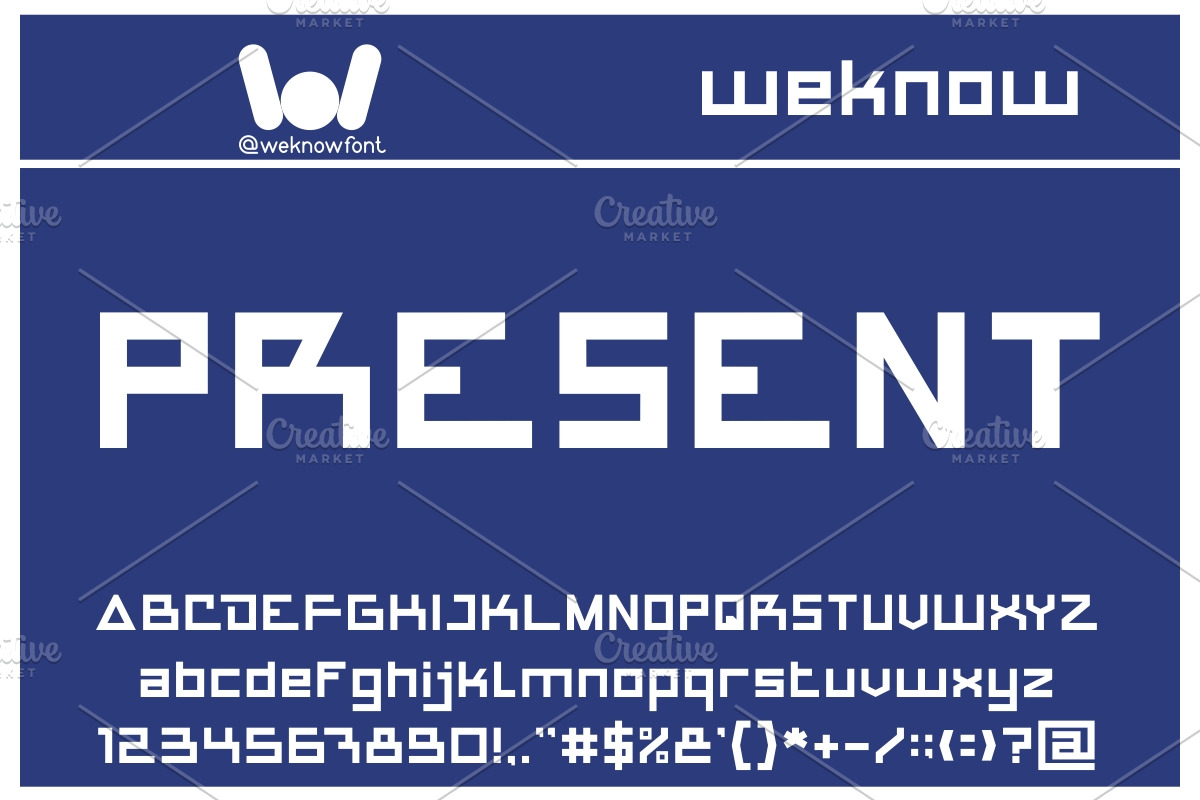 Apollo Rocket font, a Font by weknow (Photo 4 of 5)