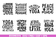 Yoga Bundle, Yoga SVG Bundle, an Illustration by ZoomkSVG (Thumbnail 6 of 7)