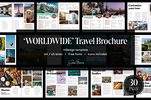 Travel Brochure, a Brochure Template by SonaGeciova