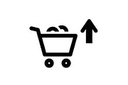 Minimal Shopping Cart Icons, an Icon by hafijul (Thumbnail 2 of 14)