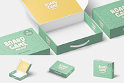 Board Game Box Mockup, a Packaging Mockup by Alolieli Studio (Thumbnail 1 of 5)