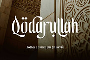 Safaniah - Arabic Style, a Script Font by Arterfak Project (Thumbnail 6 of 14)