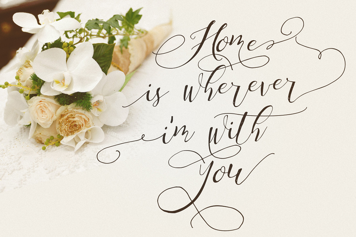 Be Grateful Script, a Script Font by Dirtyline Studio (Photo 10 of 11)