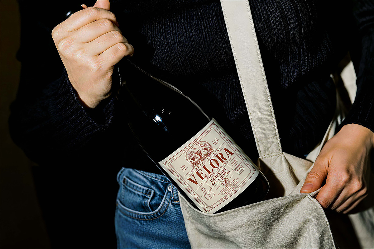 Wine Bottle Label Mockup, a Cups & Container Mockup by Pitchlook.Studio (Photo 2 of 3)