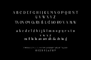 Gifan Unique Serif Typeace