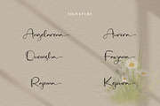 Asmeralka, a Script Font by Integritype Studio (Thumbnail 11 of 14)
