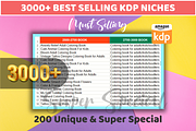 3000 BEST KDP COLORING BOOK NICHES, an Object Graphic by ElimesherStudio (Thumbnail 2 of 2)