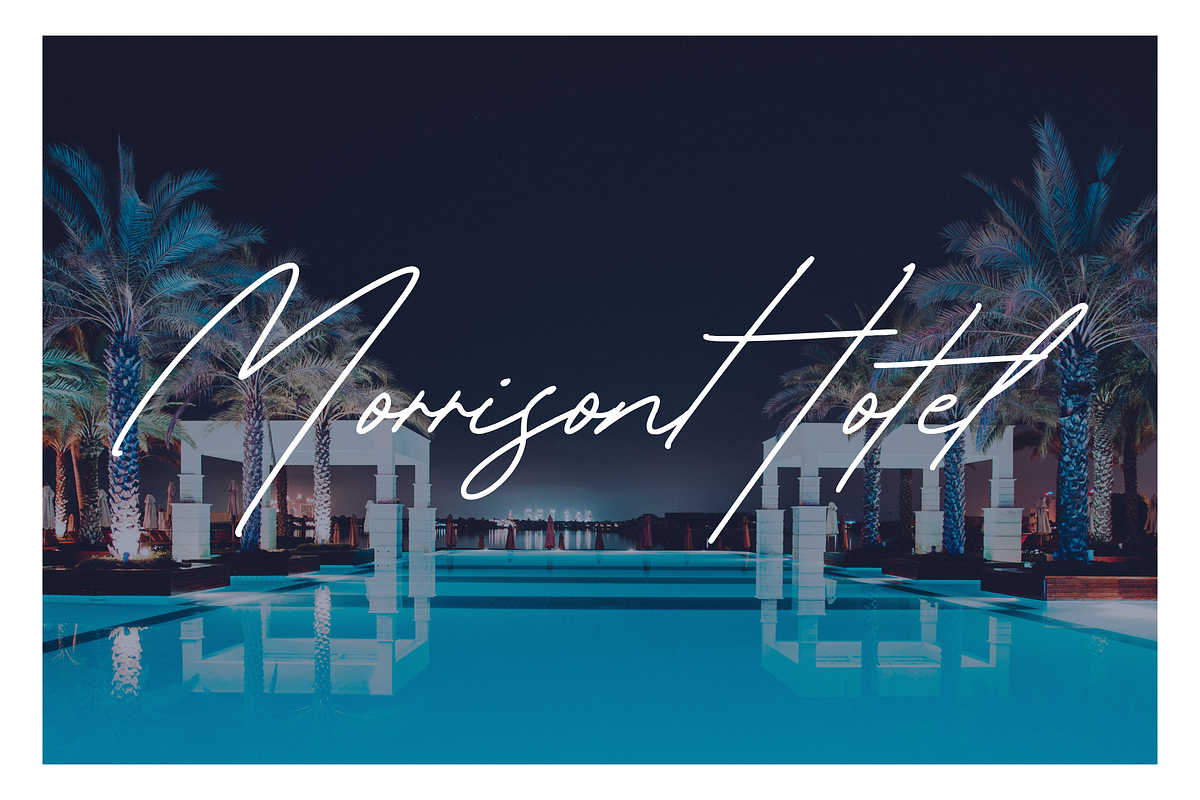 Gardenia Summer Monoline Script Font, a Script Font by Balpirick Studio (Photo 4 of 7)