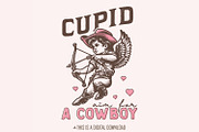 Cupid Aim for a Cowboy PNG, Digital, an Illustration by SharpMarketplace (Thumbnail 1 of 9)