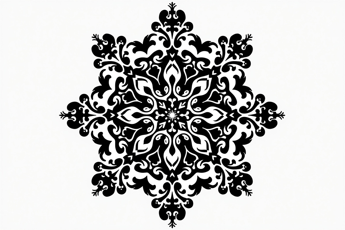 Mandala Laser Cut Files, an Illustration by balal (Photo 5 of 9)