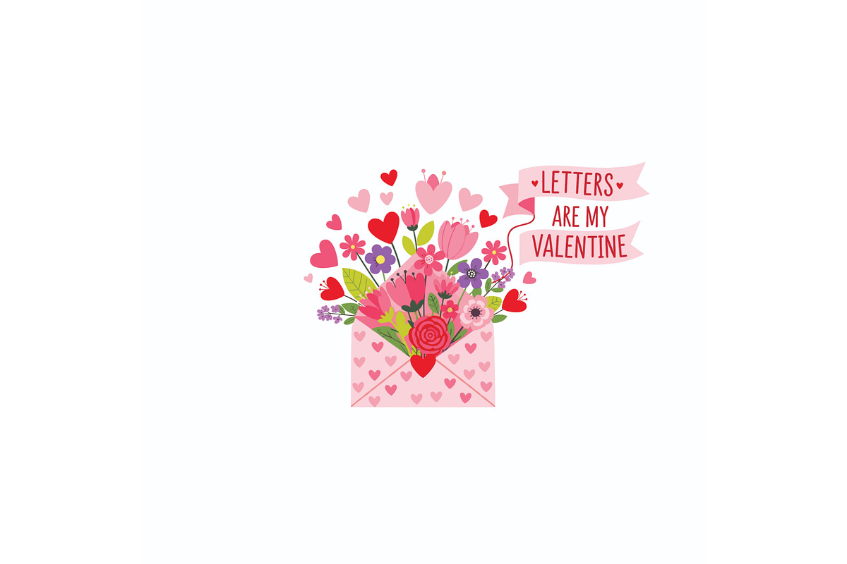 Cute Valentine Lifestyle TShirt Set, a Seasonal Illustration by Designer_Momina (Photo 10 of 21)
