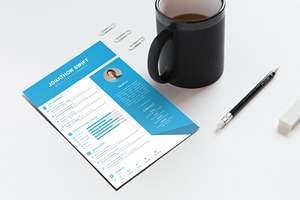 CV/Resume Template 3 Pages