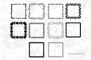 Vector/PNG textured square frames, an Object Graphic by Palette Pursuit (Thumbnail 5 of 5)