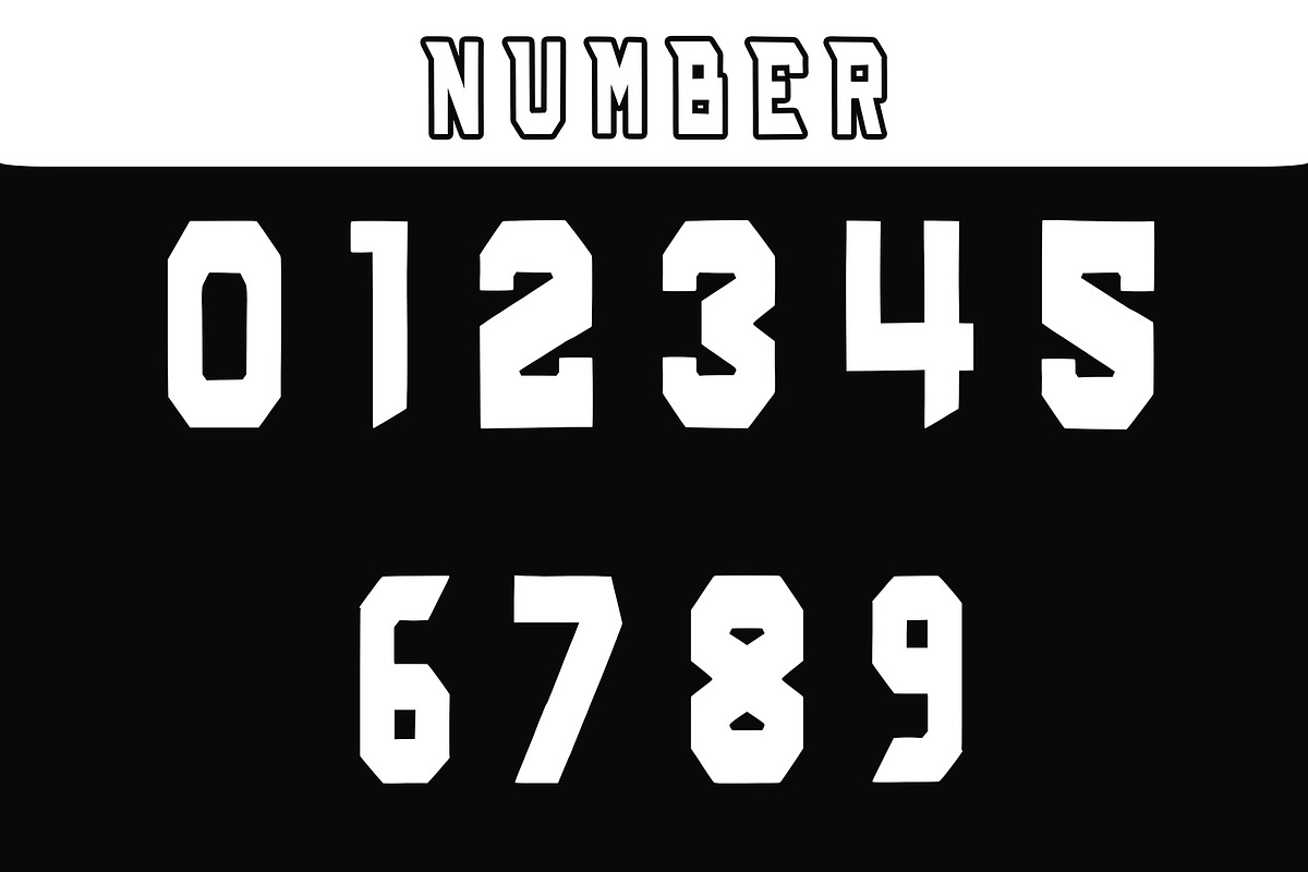 Mandala - Display Sport Font, a Font by Arendxstudio (Photo 5 of 7)