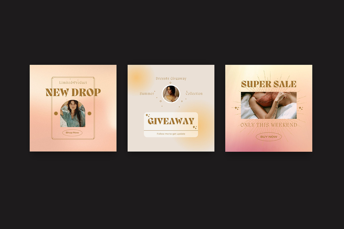 Celestial Canva Brand Gradient, a Social Media Template by Dirtytemp Studio (Photo 5 of 14)