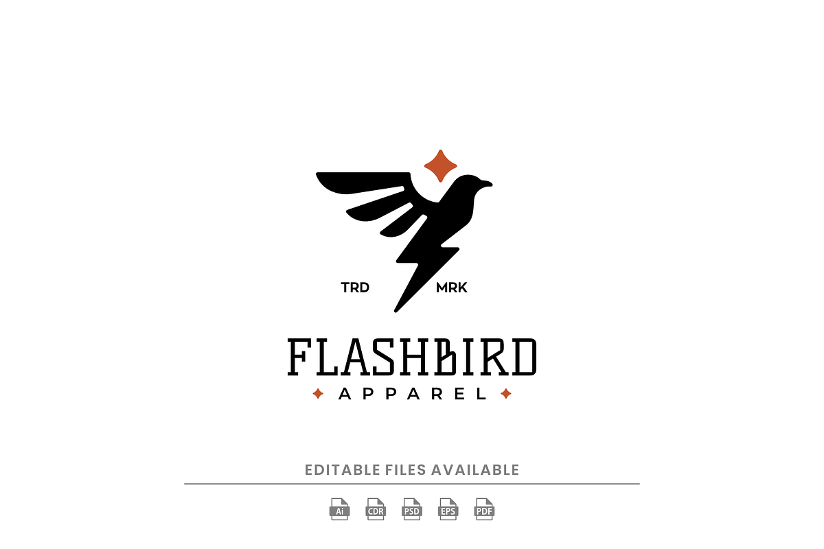 Silhouette Eagle Logo Design, a Branding & Logo Template by Artnivora.Std