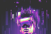 Glitch Duotone Effect Photoshop, an Action Add-On by MRI STUDIO (Thumbnail 4 of 15)