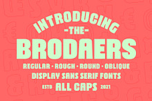 Brodaers Font