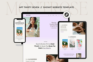 Montrose | Agency Showit Template