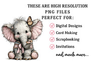 Whimsical Safari Animal Clipart, an Illustration by OK Design (Thumbnail 4 of 6)