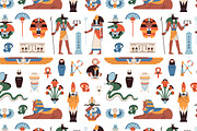 Items of ancient Egypt culture set, an Object Illustration by PaperTrident (Thumbnail 5 of 5)