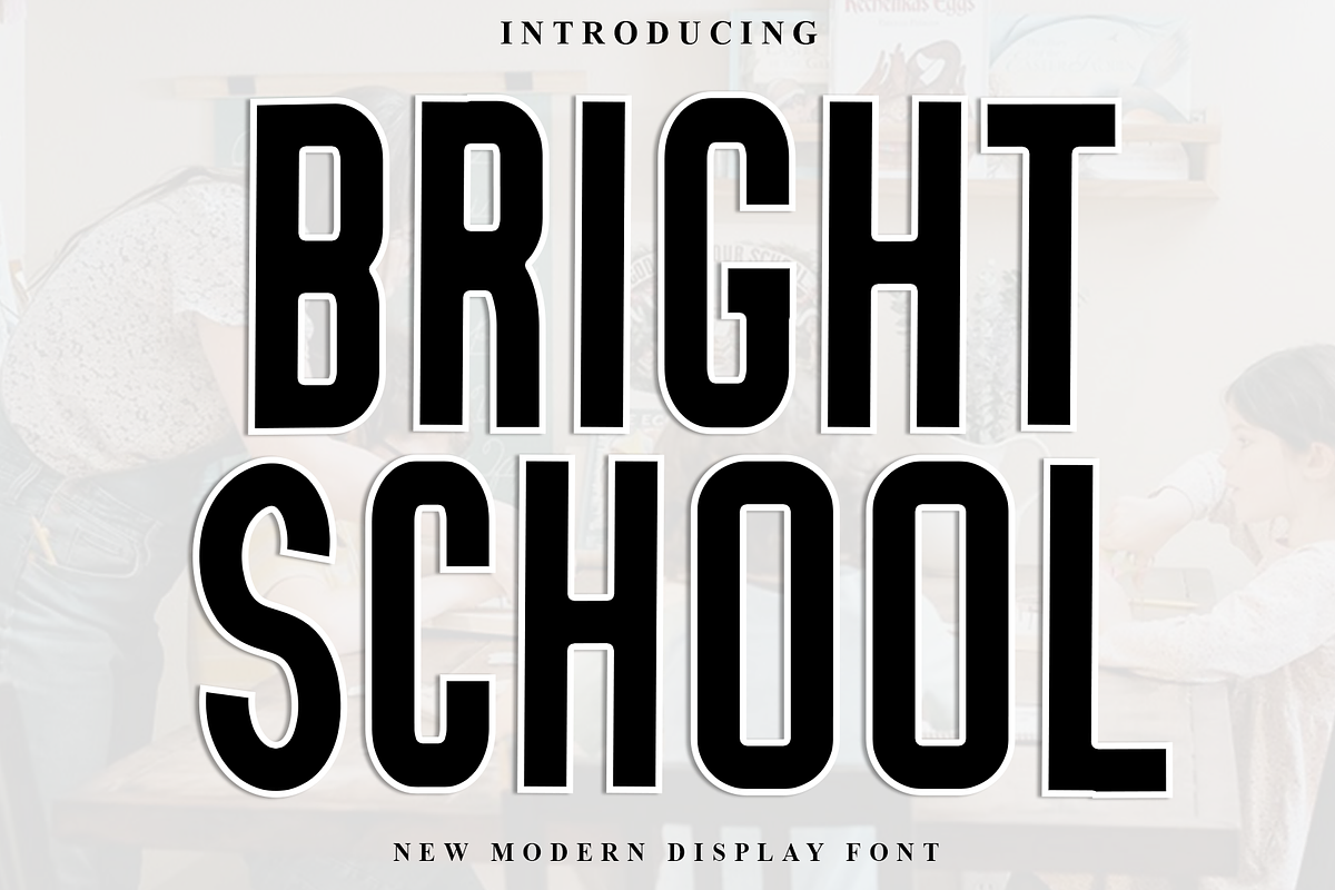 Bright School, a Script Font by FreshTypeINK (Photo 1 of 8)