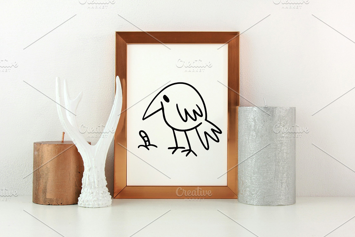 Cute Doodle Bird Illustrations Set, an Animal Illustration by DeShoff Art (Photo 2 of 5)