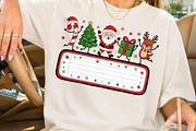 Christmas Doodle Custom Name Sign, a Seasonal Illustration by Rose Art (Thumbnail 2 of 4)