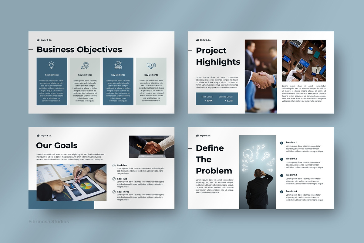 Skylar Business Proposal PowerPoint, a Presentation Template by FIBRINOSÄ (Photo 4 of 8)