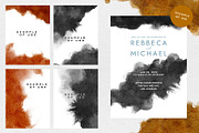 Fall Colors - 16 Watercolor Shapes, a Texture Graphic by Rabbit Heart (Thumbnail 7 of 8)
