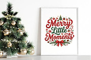 Merry Little Moments PNG Design, a Seasonal Illustration by DreamPrint404 (Thumbnail 4 of 6)