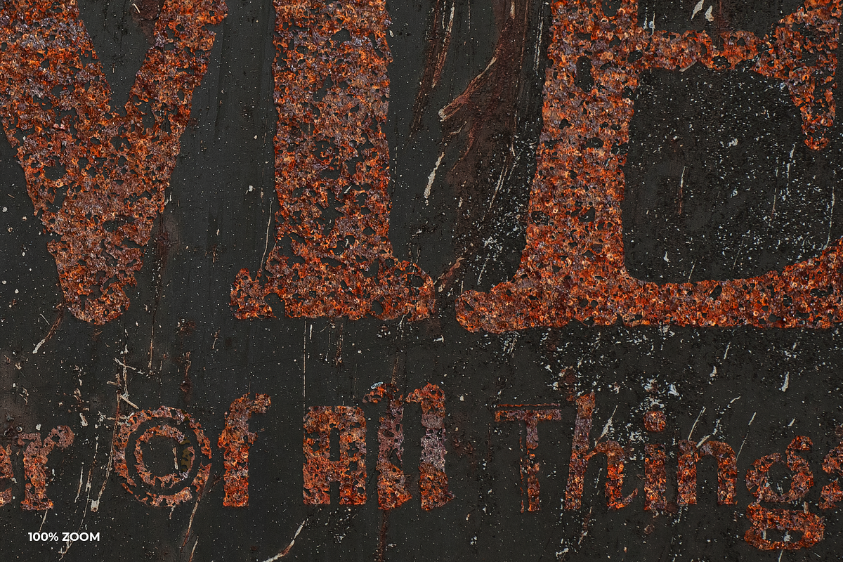 Rust Text Effect Template