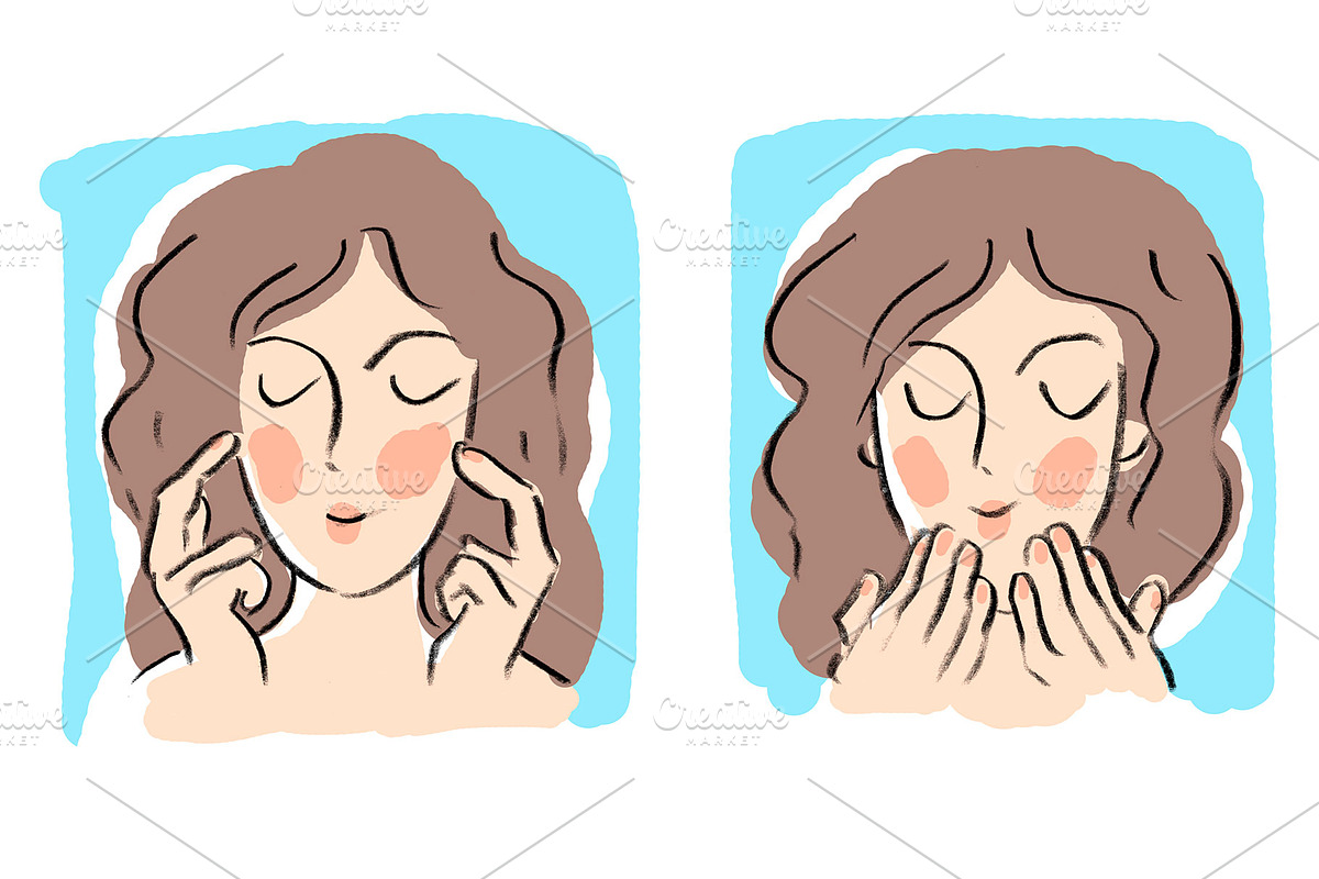Beauty illustration Facial fitness, a Graphic by Melniklenart (Photo 3 of 3)