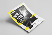 New Year Party Flyer, a Flyer Template by spidergraph (Thumbnail 2 of 4)